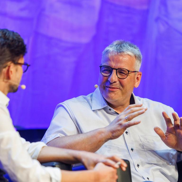 Martin Geilhorn im Gespräch mit dem Moderator