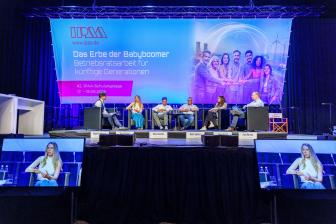 Die Teilnehmenden der Podiumsdiskussion 