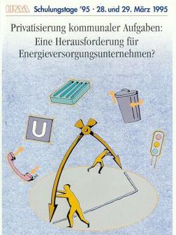 Plakat der IPAA-Schulungstage von 1995